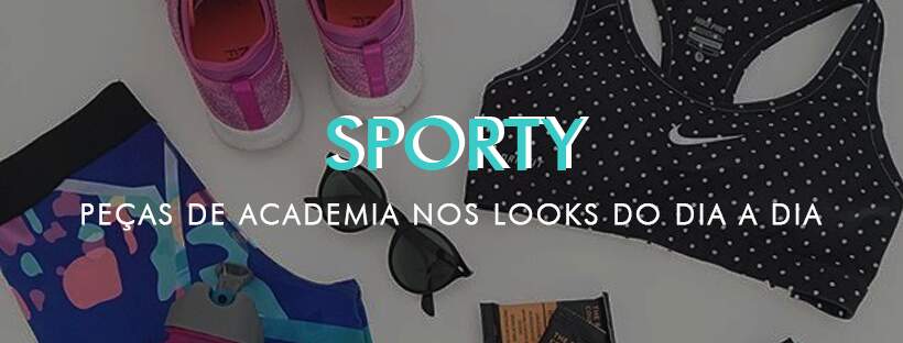 Peças esportivas fora da academia