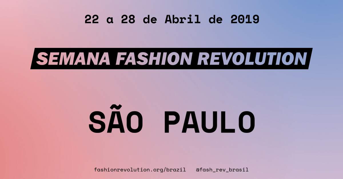 FASHION REVOLUTION 2019