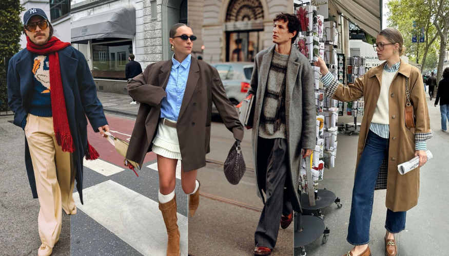 Apostas para a moda feminina e masculina no outono-inverno 2025